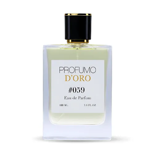 Profumo D’oro #059 – elegante Verpackung des Herren Eau de Parfum, modern und maskulin gestaltet